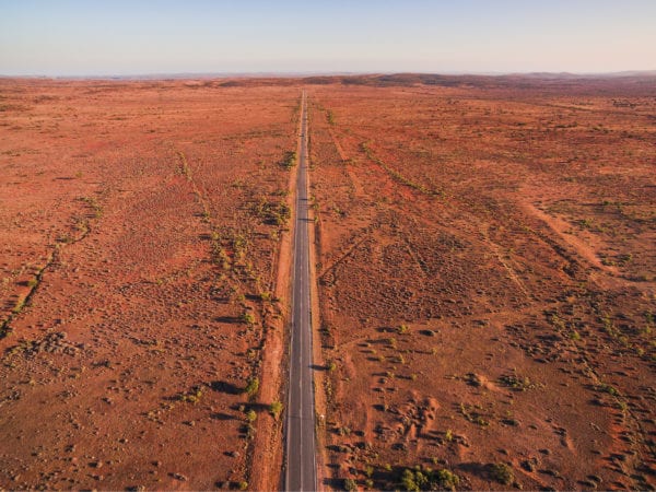 Country Road, Broken Hill