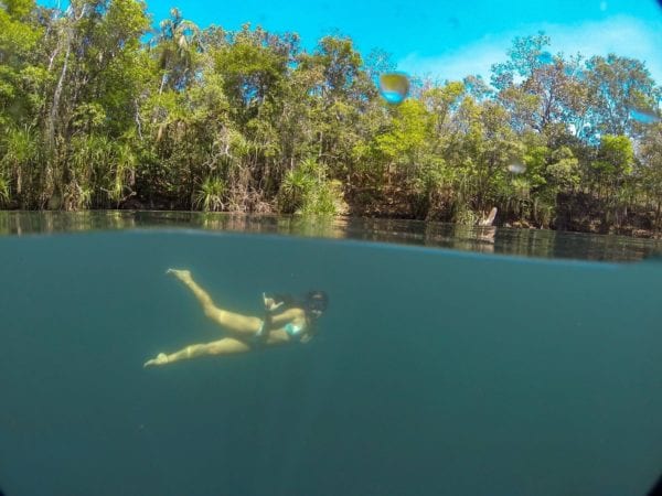 Swim Top End Springs Northern Territory