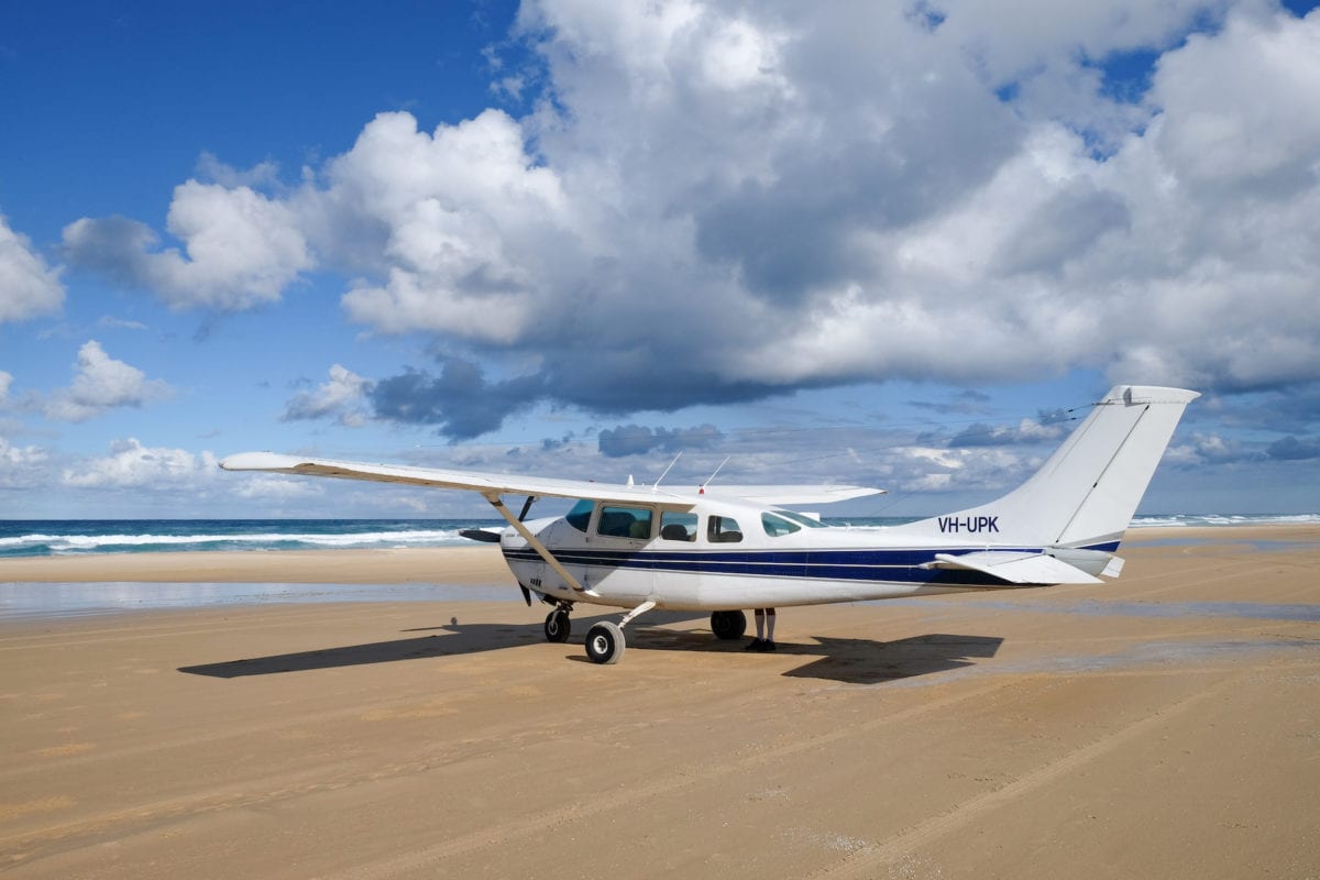 KGari Fraser Island scenic flight