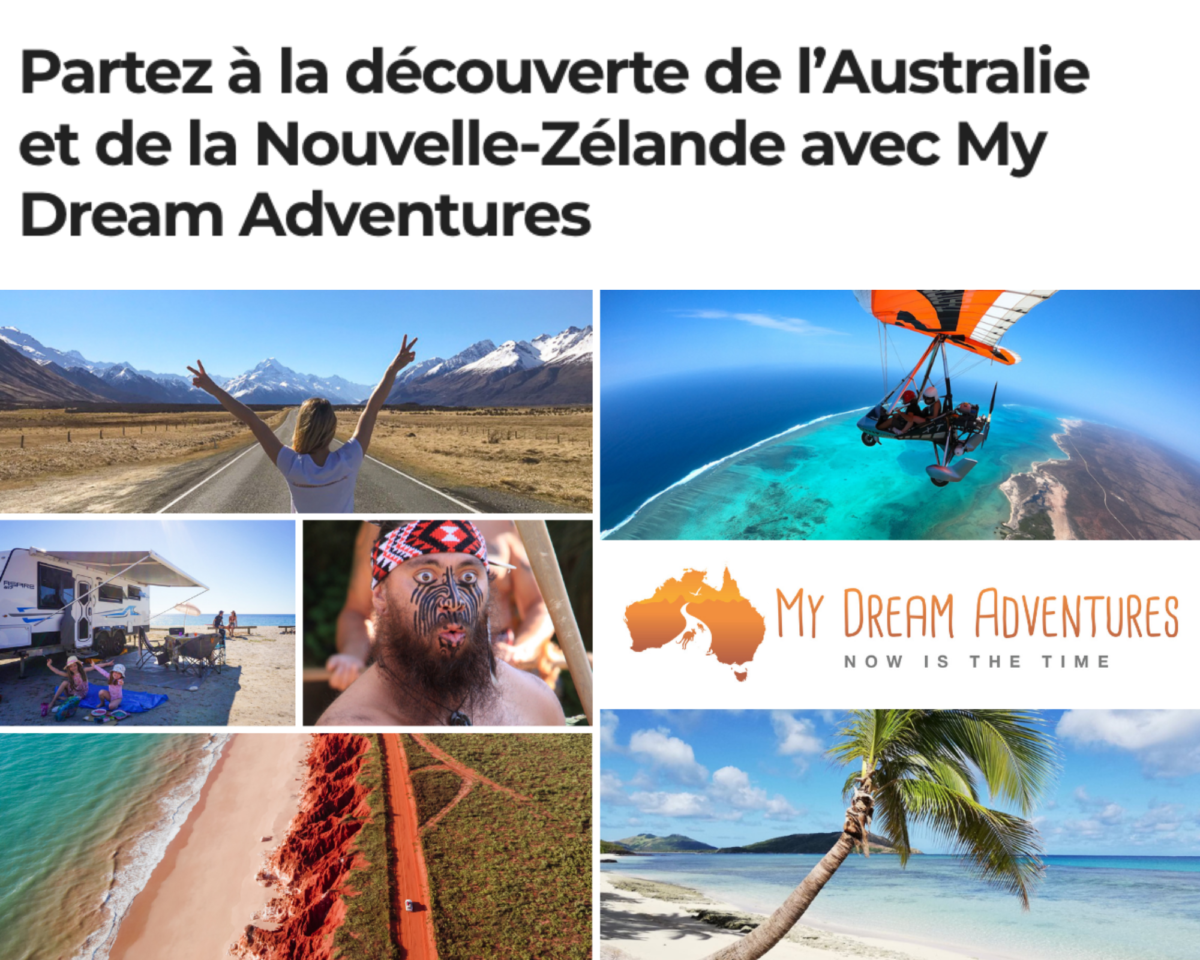 My Dream Adventures Courrier Australien